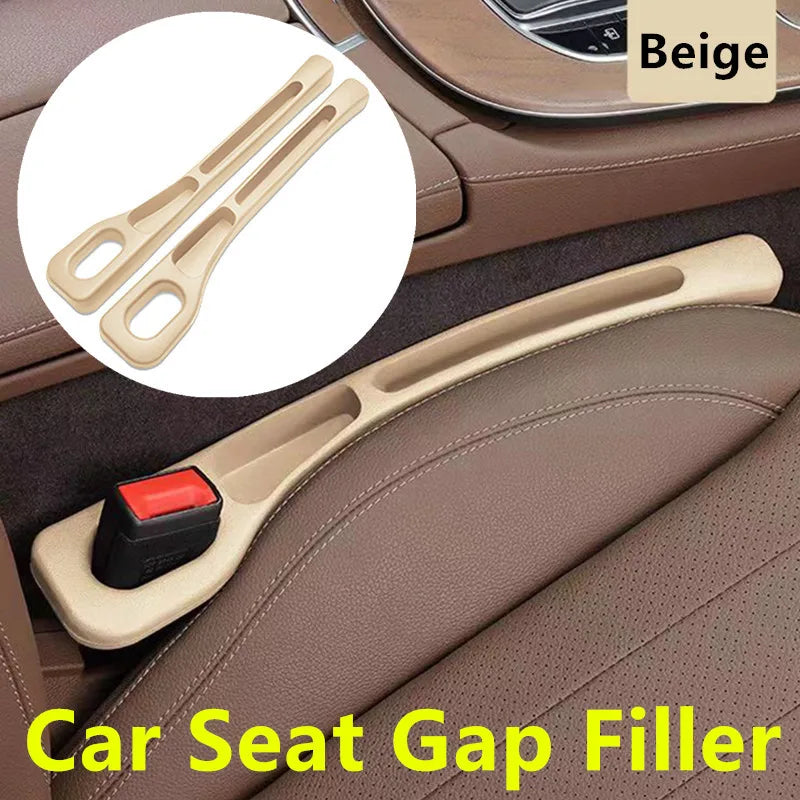 Pair Car Seat Gap Filler Side Seam Plug Strip Leak-proof Filling Strip For All Car Model Wallet Phone Holder Car Accessories