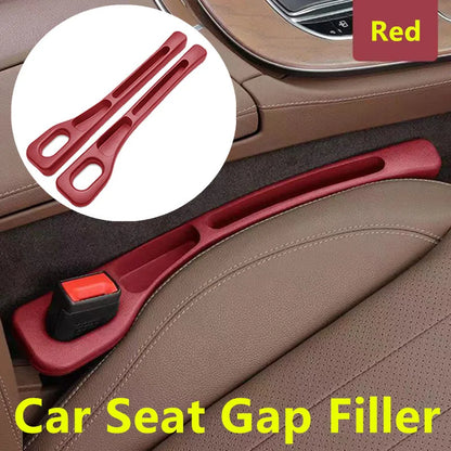 Pair Car Seat Gap Filler Side Seam Plug Strip Leak-proof Filling Strip For All Car Model Wallet Phone Holder Car Accessories